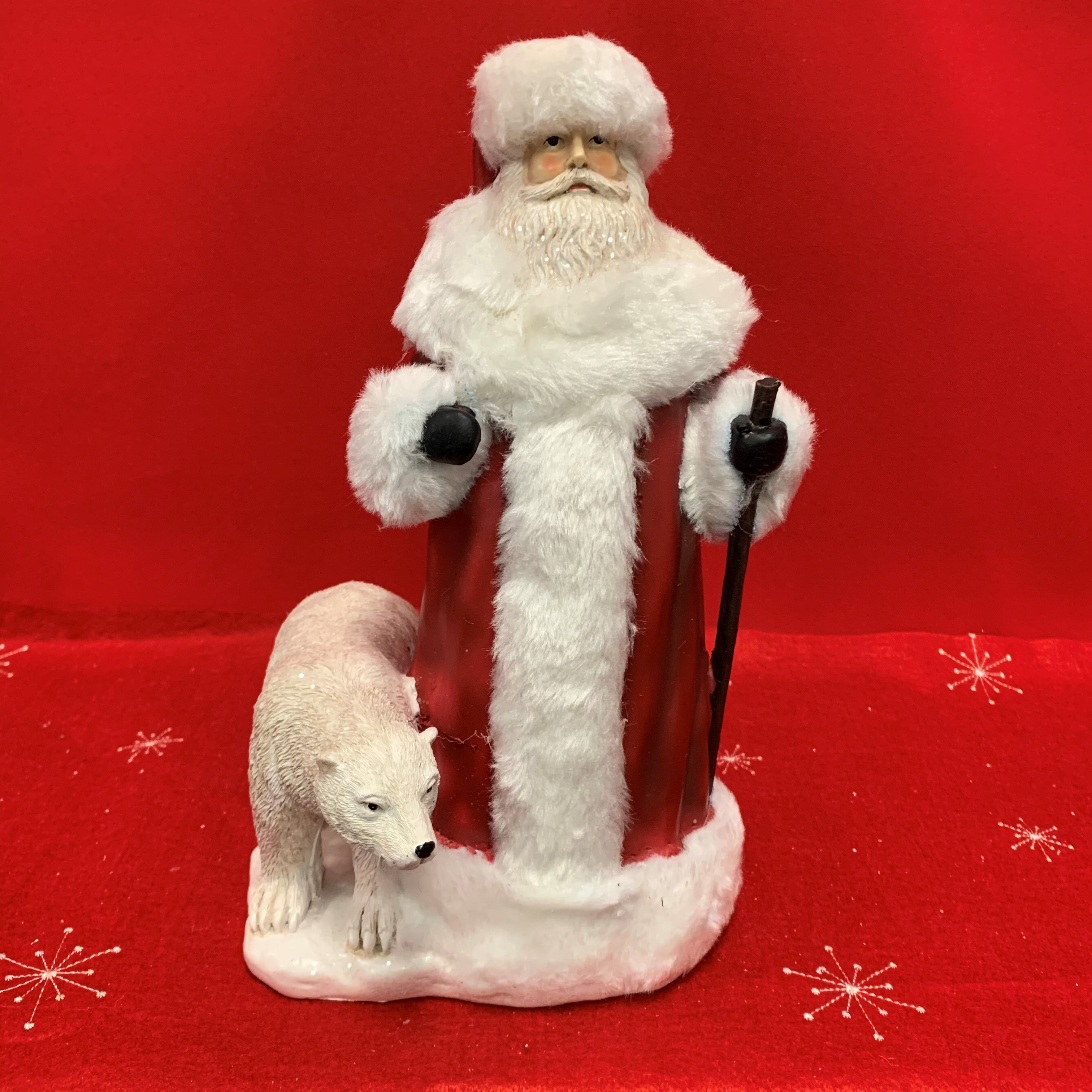 SANTA WITH ANIMAL